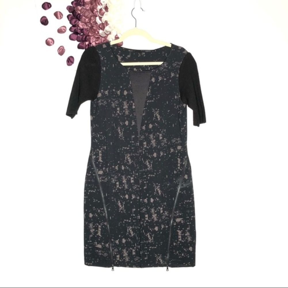 Elie Tahari for Design Nation Black Bodycon Dress - Picture 1 of 8